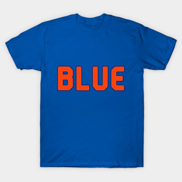 Orange and Blue T-Shirt by Pretty Good Shirts